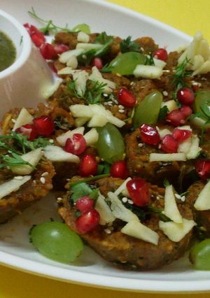A picture of Fruity rice muthia (Sweet and sour).