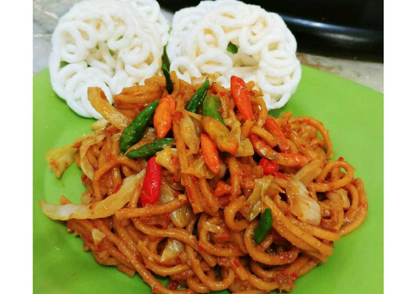 Mie Tek Tek Goreng Special