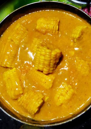 A picture of Cheesy Masala Sweet corn.
