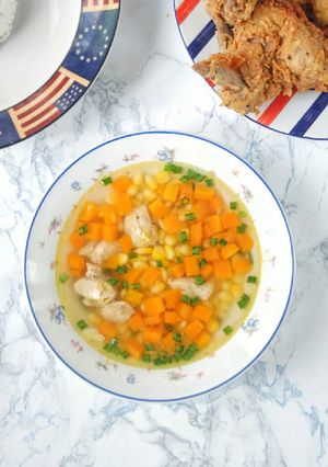 Foto resep Sup Ayam Jagung