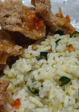 Foto resep Nasi Kulit Daun Jeruk Tanpa Sambal
