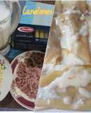 Canelones en microondas