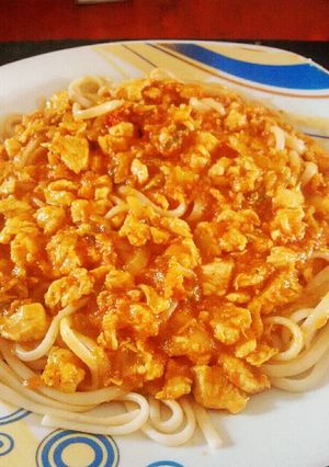 Una foto de Ragú de pollo