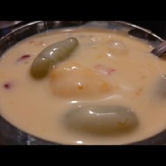 A picture of Cardamom Custard.
