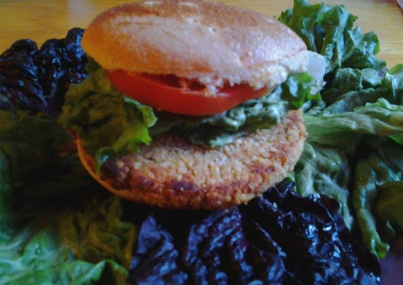 Hamburguesas de lentejas rebosadas con avena!!