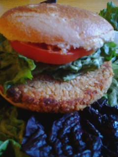 Una foto de Hamburguesas de lentejas rebosadas con avena!!
