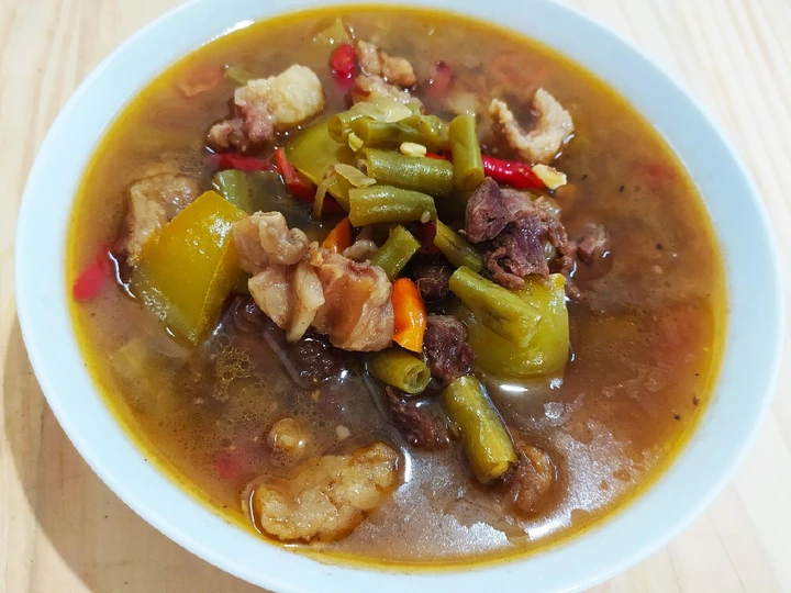 Cara Mudah Membuat Resep Asem - asem daging yang Lezat Anti Ribet, Mantap Sekali