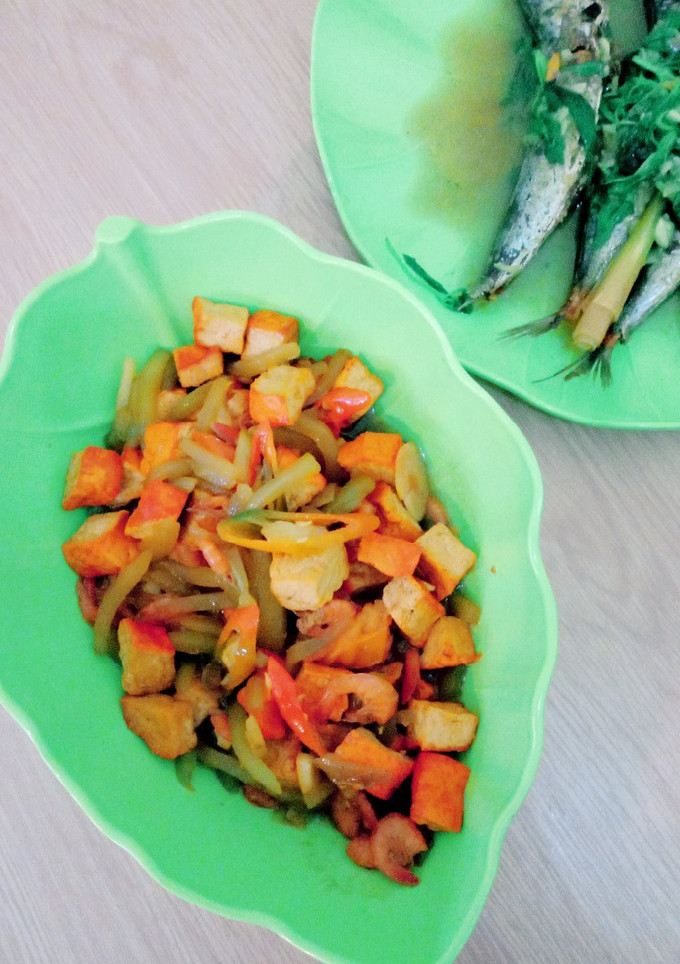 Foto resep Tahu Oseng Udang