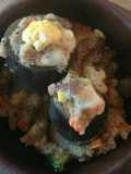Berenjenas rellenas con Amaranto