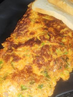 "मसाला ऑम्लेट" (masala omlette recipe in marathi) रेसिपी चे मुख्य फोटो
