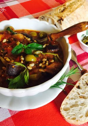 Caponata (Padlizsánragu) recept fotója