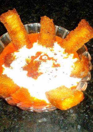 A picture of Tomato soup.
