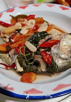Foto resep Steam Ikan Ekor Kuning