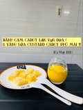 Bánh cam carrot lăn vụn dừa