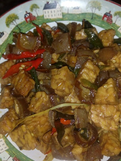 Foto resep Kikil tempe pedas