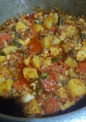 A picture of Mix Sabzi.