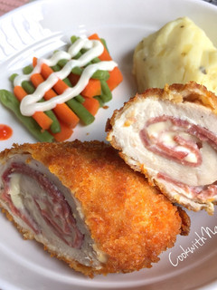 Foto resep Chicken cordon blue