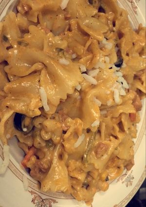 صورة لوصفة 😋Pink pasta باستا