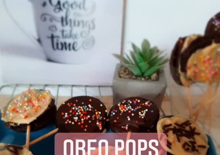 Resep Oreo pops🍭 yang Sempurna