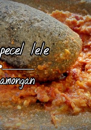 Foto resep Sambel pecel lele Lamongan #bikinramdhanberkesan