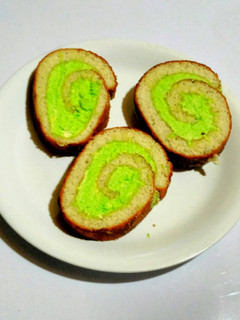 A picture of Swiss rolls/Jelly rolls.