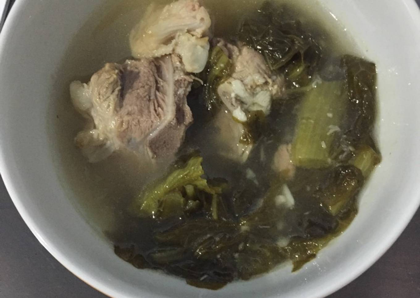 Bakut sayur asin