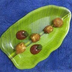 A picture of Paneer party pops.