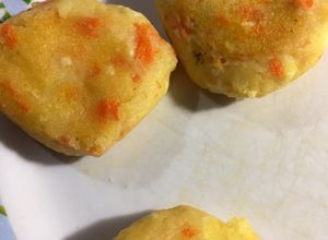 Una foto de Bombas de puré de papá que sobró!!