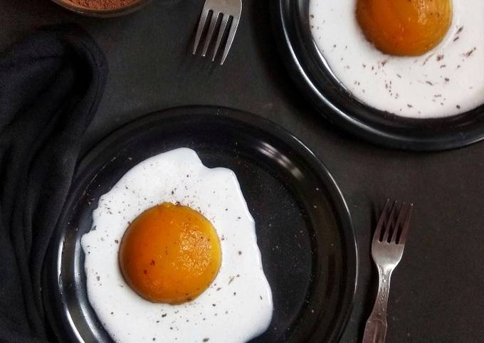 Simple Way to Make Real Mango panna cotta for Vegetarian Food