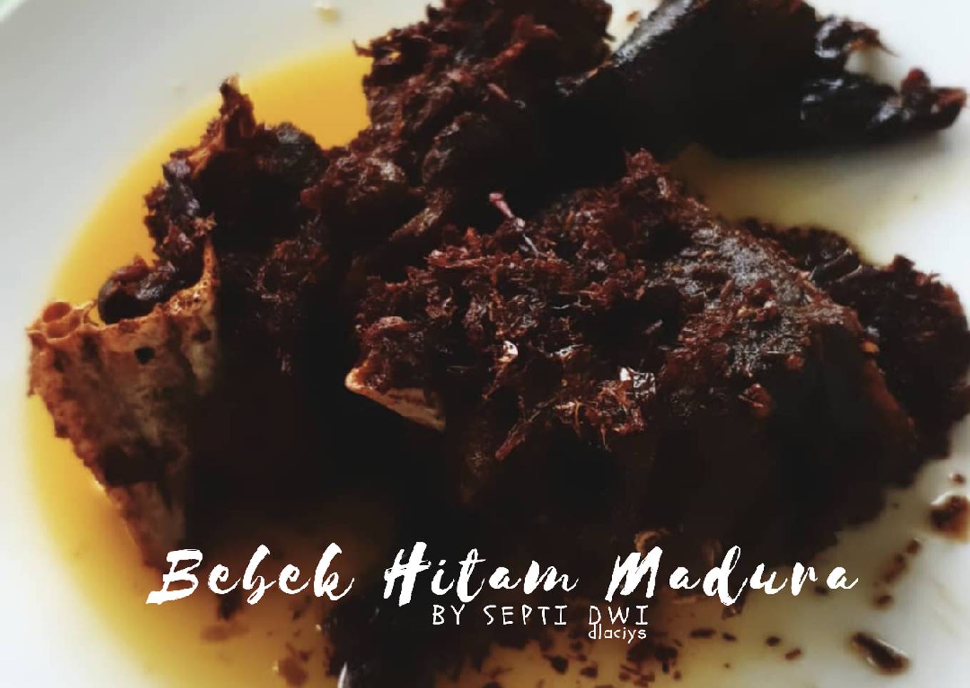 Bebek Hitam Madura Nagihh! (2 Alternatif Bumbu)