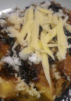 Foto resep Pisang Coklat Keju panggang teflon