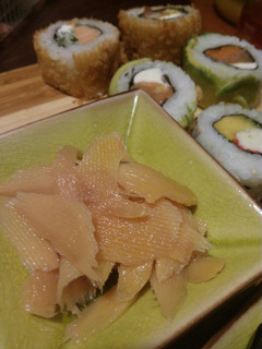 Una foto de Jengibre agridulce para sushi