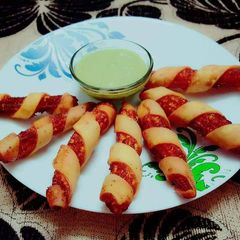 A picture of Baby corn pops.