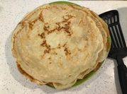 Una foto de panqueques receta fácil