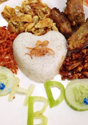 Foto resep Nasi uduk ricecooker