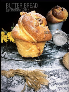 عکسی از دستور نان شیرین پنتون ایتالیاییPanettone Italian bread 🍞 نان کره ای