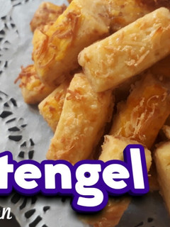 Foto resep Hanya 3 bahan ! kue kering kastengel keju renyah tanpa oven