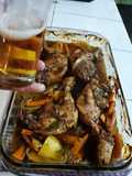 Pollo al horno a mi manera