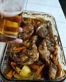 Pollo al horno a mi manera