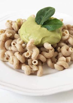 Una foto de Carbonara de Aguacate