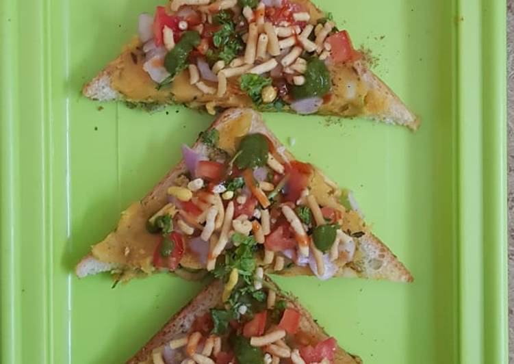 Simple Way to Make Favorite Bread masala toast