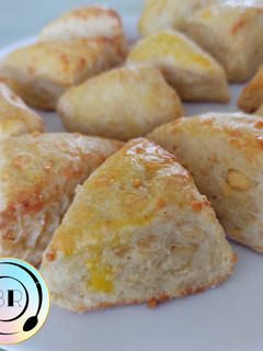 Una foto de Scon de queso