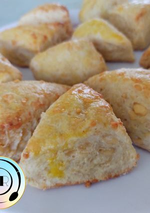 Una foto de Scon de queso