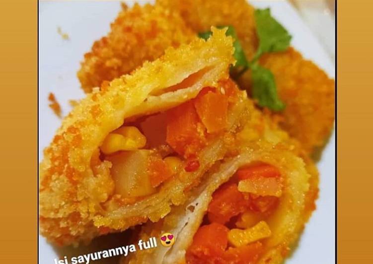 Resep Risol Sayur, Bisa Manjain Lidah