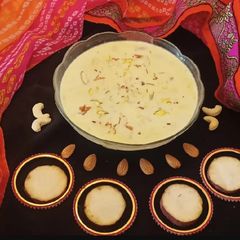 A picture of Sweet potato kheer.