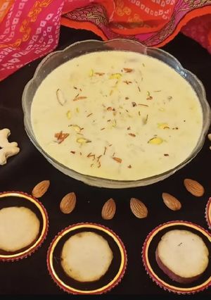 A picture of Sweet potato kheer.