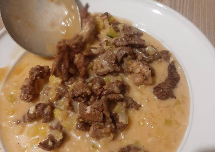 Recipe of Tasty Healthy Beef Stroganoff