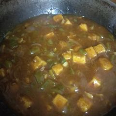 A picture of Paneer chilli.