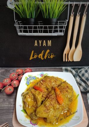 Foto resep Ayam Lodho part 2 Yummy.