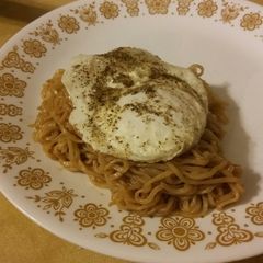 A picture of Simple Pan Fry Ramen.